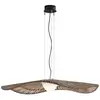 Image de Suspension d'extérieur LED Mediterránia de Bover, brun, Ø 105 cm