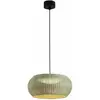Image de Suspension d'extérieur LED Perris de Bover, marron/beige, Ø 47 cm