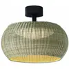 Image de Bover Plafonnier d'extérieur LED Perris, brun/beige, Ø 47 cm