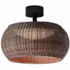 Image de Bover Plafonnier d'extérieur LED Perris, brun/brun, Ø 47 cm