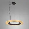 Image de Bover Suspension LED Roda S/90, brun/crème, 1-10V