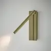 Image de Applique murale LED Bover Arid A/03 vert olive, aluminium, 2 700 K