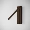 Image de Applique murale LED Bover Arid A/03 marron, aluminium, 2 700 K