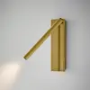 Image de Applique murale LED Bover Arid A/03 jaune sable, aluminium, 2 700 K
