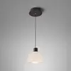 Image de Suspension LED Bover Drep S/01, blanc opale, verre, 2 700 K