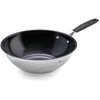 Image de MasterPRO Wok en acier inoxydable anti-adhésif 28 cm
