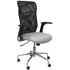 Image de Piqueras y Crespo Chaise Minaya Simili Cuir Gris Clair