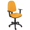 Image de Piqueras y Crespo Chaise Ayna Similicuir Orange avec accoudoirs réglables