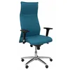 Image de Piqueras y Crespo Fauteuil Albacete Bali Vert pétrole, Fauteuil Bureau, Chaises de Bureau