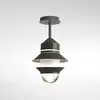 Image de MARSET Santorini plafonnier d'extérieur, IP65, gris