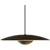 Image de Suspension LED MARSET Ginger Triac Ø 20 cm wengé/wengé