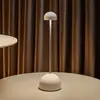 Image de Lampe à poser rechargeable LED MARSET Sips, blanc/argent, 31 cm, acier