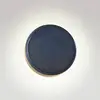 Image de Applique murale LED MARSET Caramel, bleue, Ø 28 cm, TRIAC, verre