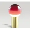 Image de Lampe de table MARSET Dipping Light, hauteur 22 cm, rouge/laiton
