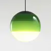 Image de Suspension LED MARSET Dipping Light Ø 20 cm verte