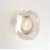 Image de Applique murale d'extérieur LED MARSET Roc, Ø 17 cm, blanc/translucide