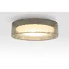 Image de Plafonnier LED MARSET Ringo, Ø 70 cm, plastique gris fumé
