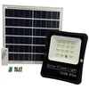 Image de Jandei - Projecteur LED solaire 100 W Panneau séparé avec batterie au lithium 192 LED, 1000 lumens, lumière froide 6000 k. Protection extérieure IP65. Idéal pour jardin, terrasse, chemin..