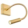 Image de Leds-C4 Tip - Lampe de lecture murale LED Gradateur tactile doré satiné 174lm 3000K