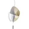 Image de Grok Voiles - Grand Plafonnier LED Chrome Dali Gradation 700cm 7285lm 3000K