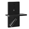 Image de LEDS-C4 E-Lamp applique LED à spot, noire