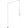 Image de LEDS-C4 Attic suspension cylindre décentrée blanc