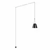 Image de LEDS-C4 Attic suspension conique décentrée noire