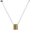 Image de Leds-C4 Attic - Suspension décorative à suspendre au plafond noir mat or peint 1x E27 / 75cm x 100cm