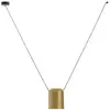 Image de LEDS-C4 Attic suspension cylindre Ø15 cm dorée