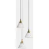 Image de Leds-C4 Veneto - Luminaire suspendu à 3 ampoules LED Dome Cluster Or Blanc Mat 31cm 1555lm 2700K