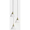 Image de Leds-C4 SUSPENSION VENETO SURFACED 3 BODIES LED 15W 2700K OR 268LM