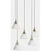Image de Leds-C4 SUSPENSION VENETO SURFACED 5 BODIES LED 25W 2700K OR 268LM