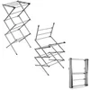 Image de InnovaGoods - Séchoir à Linge 3 Hauteurs, Pliable et Extensible, 11 Barres, Capacité 10-12 kg, Résistant à l'eau, Fer, Montage sans Outils, Métallique, Taille Unique