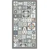 Image de Panorama Tapis Vinyle - Modèle Style Carreaux Ciments Bleu 60x110 cm - Différentes Tailles - Deco Maison, Cuisine, Chambre et Exterieur