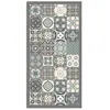 Image de Panorama Tapis Vinyle - Modèle Carreaux Ciments Bleu 200x250 cm - Différentes Tailles - Deco Maison, Cuisine, Chambre et Exterieur