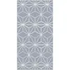 Image de Panorama Tapis Vinyle du Sol Cuisine Salle de Bain - Différentes Tailles - (Lignes d'Étoiles Bleus 60x110 cm)