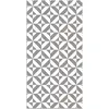 Image de Panorama Tapis Vinyle du Sol Allée - Différentes Tailles - (Géométrie Grise 80x200 cm)