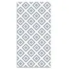 Image de Panorama Tapis Vinyle Cuisine Salle de Bain - Différentes Tailles - (Carrés Gris 40x80 cm)