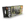 Image de AK Acrylics 3Gen FIGURE SET AK11632 MODERN WOODLAND AND FLECKTARN CAMOUFLAGES 3G (6x17ml)