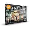Image de AK Acrylics 3Gen AK11763 WWII & MODERN US COLORS - SIGNATURE SET BY ADAM WILDER (18x17ml)