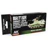 Image de AK REAL COLORS SET RCS127 British Army AFV Desert Colors (6x17ml)