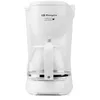 Image de Orbegozo Cafetière Filtre CG 4051 - Capacité de 12 Tasses - Verseuse en Verre de 1,25 L - Filtre Permanent - Réservoir avec indicateur d'eau - Maintien de la Chaleur Pendant 30 Min - Couleur Blanche
