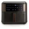 Image de CREATE/FRYER AIR DUAL/Friteuse sans huile 10 L avec séparateur noir/Capacité 7-8 portions, Panneau de commande tactile multifonctionnel, Avec séparateur d'aliments, 10 programmes, 2400W
