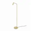 Image de LEDS-C4 Lampe sur pied LED Gamma, or mat, 2.700 K, acier