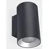 Image de LEDS C4 Cosmos Applique Murale Ø168 Double Emission Extérieure LED Up Down Light Large Urban Gris IP55 IK 4000K