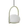 Image de LEDS-C4 Coco Single suspension, dorée/blanche