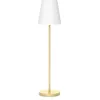 Image de LOLA SLIM-Lampadaire d'extérieur LED solaire rechargeable avec télécommande H180cm Laiton New Garden