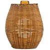 Image de SAONA-Applique d'extérieur sans fils Ampoule rechargeable H23cm Bois New Garden