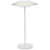 Image de newgarden - Lampe de table portable Sardinia Lumière LED chaude sans câbles, avec batterie rechargeable jusqu'à 20 h d'utilisation (Blanc, 40 cm)
