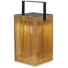 Image de OKINAWA-Lanterne solaire d'extérieur sans fil H24cm Marron New Garden